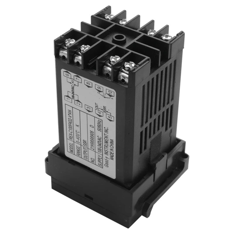 4-кратный цифровой регулятор температуры PID REX-C100 220 В + SSR макс. 40 А Термопара K набор