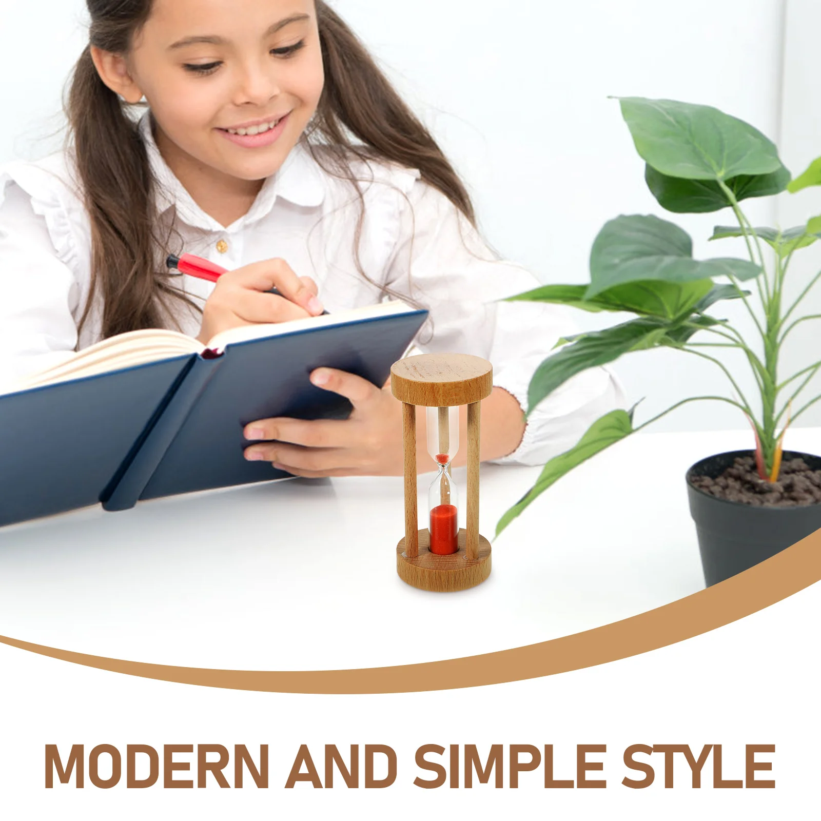 Кухонный таймер магнитные часы песочные два минуты белые цифровые