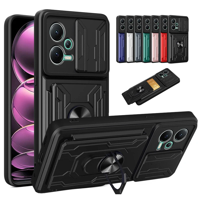 Case For Xiaomi Poco X5 Pro with Stand Ring