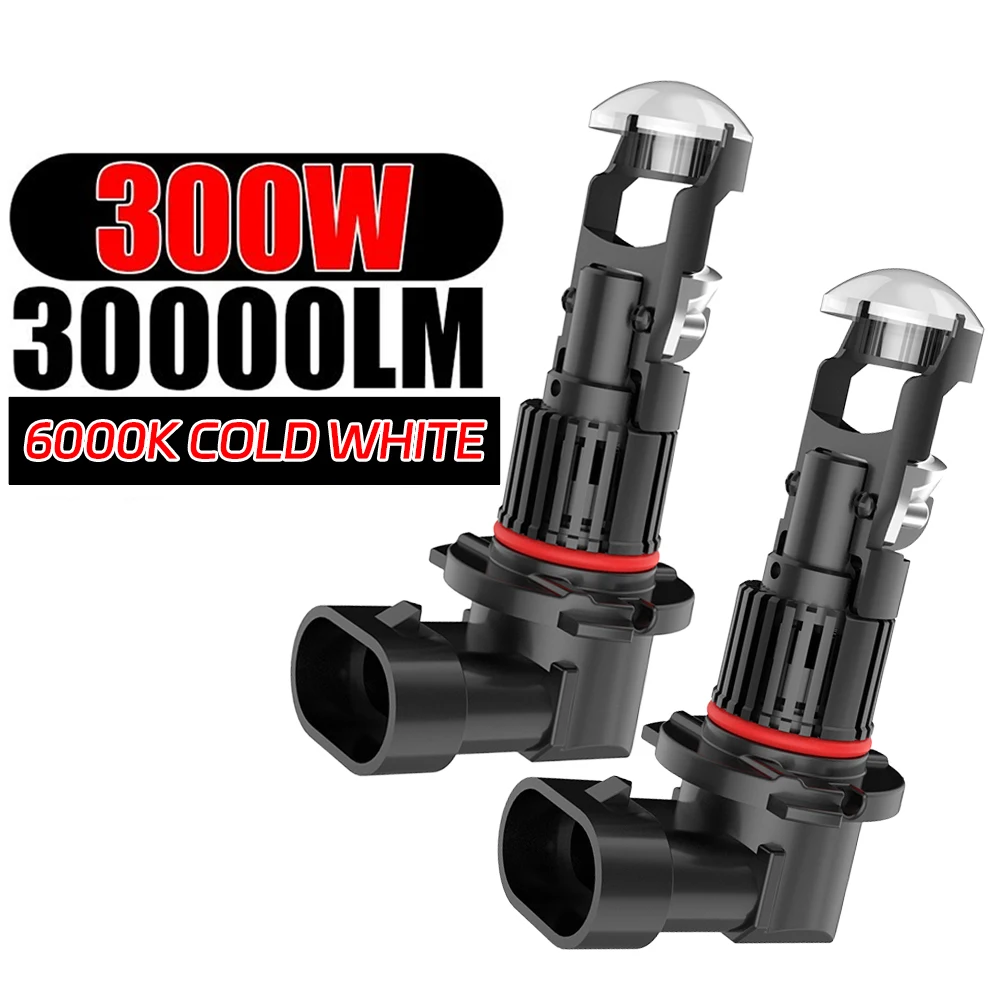 Автомобильные фары HB4 9006 HB3 9005 LED 30000LM Мини-объектив проектора Противотуманные фары CSP Чип Дальний ближний свет Белые лампы Автомобильные лампы для мотоциклов