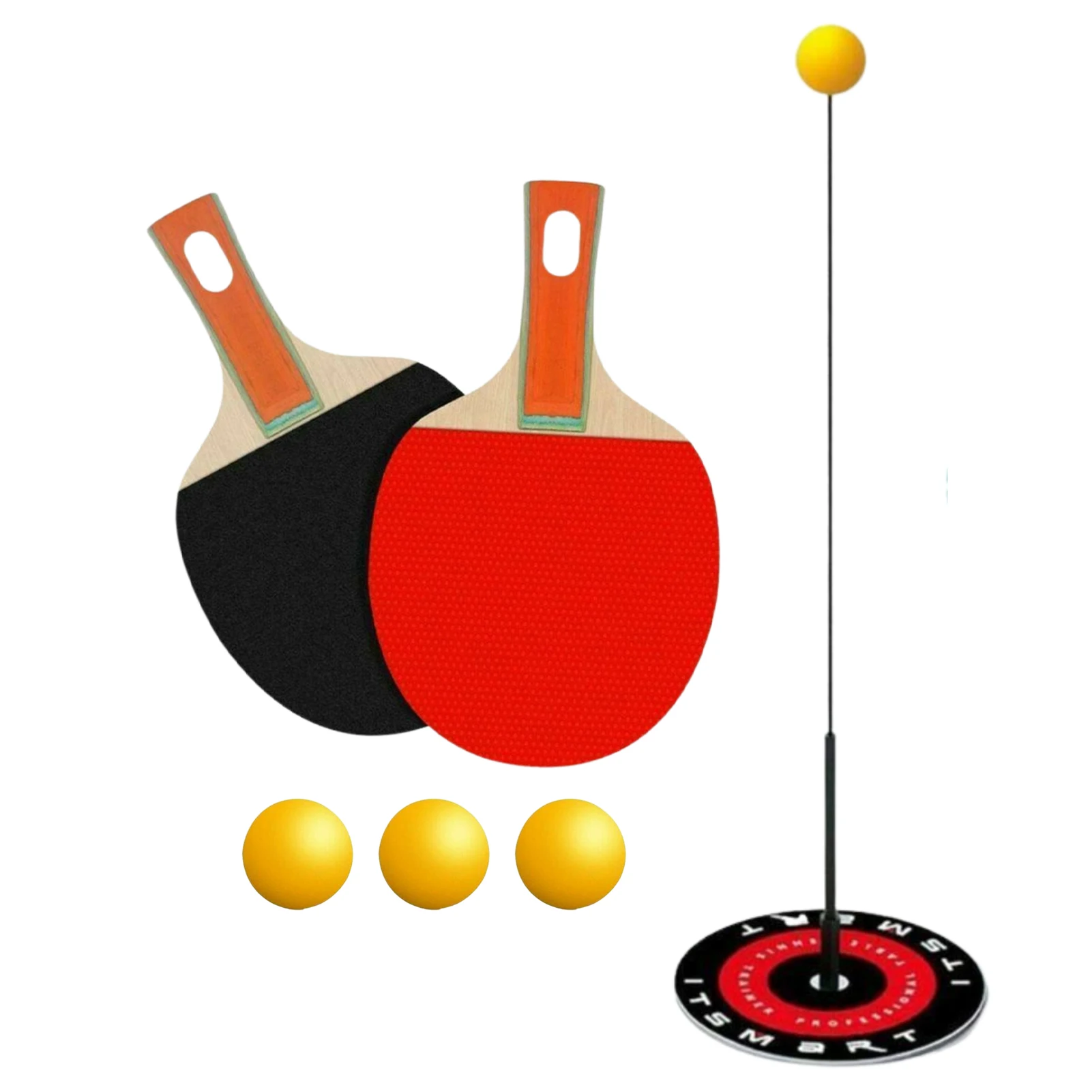 Ping -pong Trainer Pingpong Ball Table Tennis Set Table Tennis Trainer Ball Machine Rackets Padel Robot Flexible Shaft Training