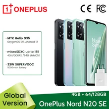 Global Version OnePlus Nord N20 SE N 20 4GB 64GB Smartphone 33W SUPERVOOC Fast Charging 5000mAh MTK Helio G35 Mobile Phones