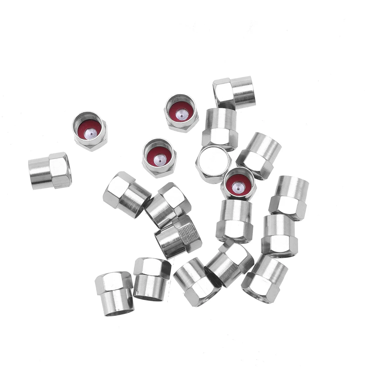 

20PCS Bike Wheel Covers Wheel Rim Dust Cover Tire Stems Caps Universal Stem Covers Motorbike Refit Parts