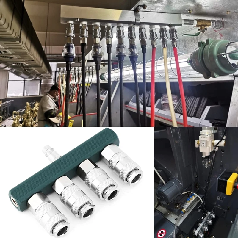 Quick  Socket In Line Type Air Hose Splitter Drop Shipping