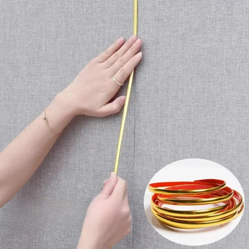 Настенное покрытие обои красивые полоски для швов самоклеящиеся края