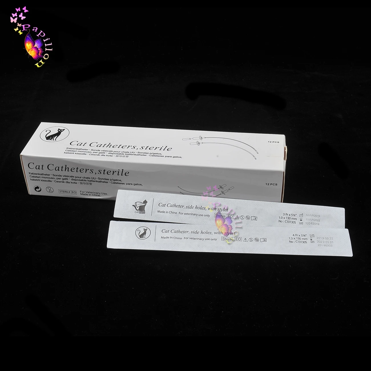 Катетер мочи для домашних животных с зондом катетер мочевой кошек стерильный