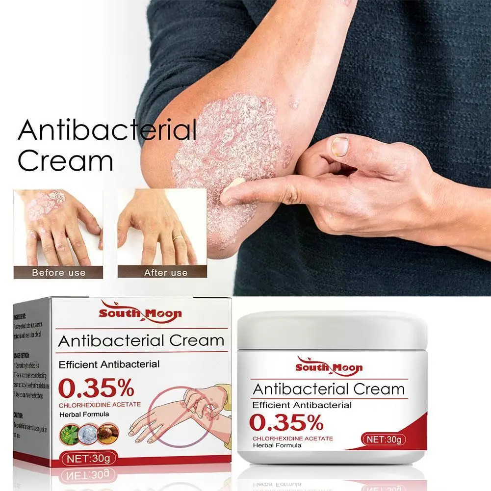 

Psoriasis Antibacterial Cream Dermatitis Eczematoid Herb Effective Products Health Skin Ointment Anti-Itch Care Chinese Med S1X4