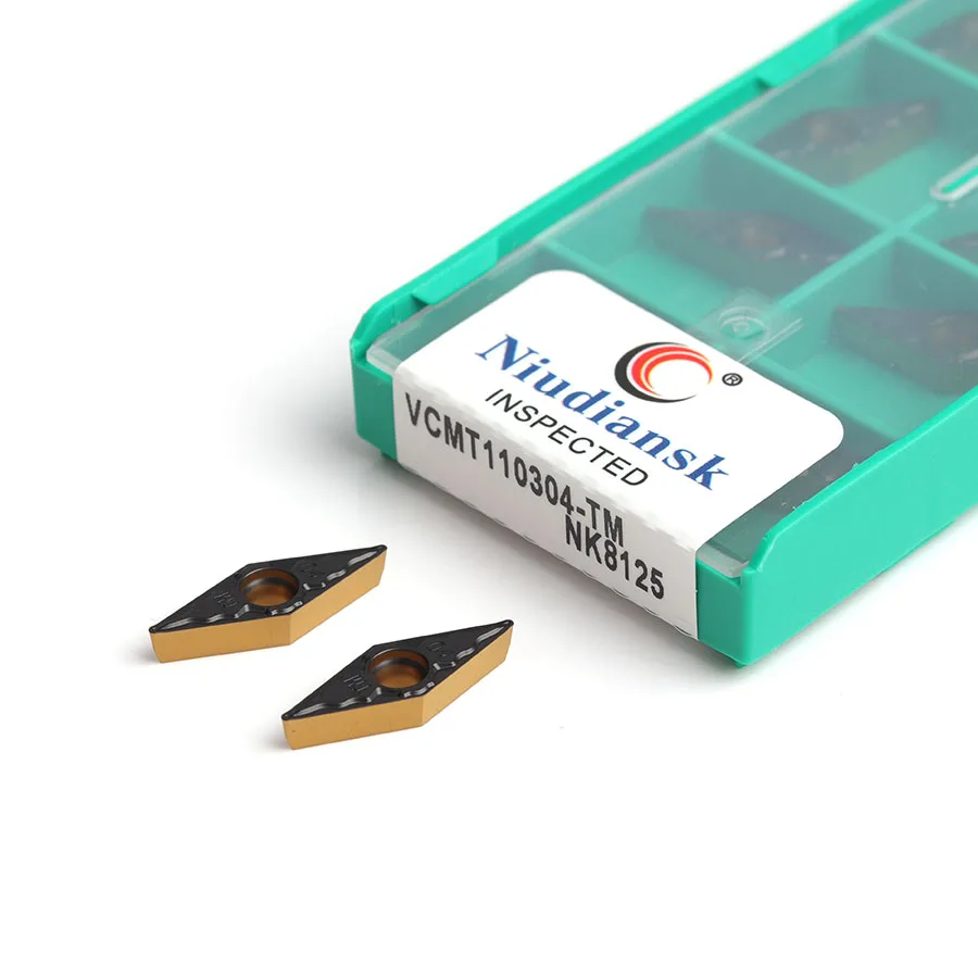 

VCMT110304 TM NK8125 VCMT110308 TM NK8125 CNC Lathe Turning Tool Blade VBMT110304 TM NK7225 VBMT110308 TM NK7225Carbide Insert