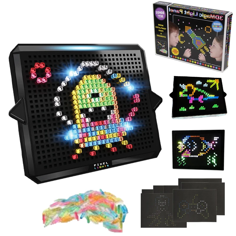 

Детская головоломка Монтессори, игрушка для творчества, светильник, шар, 3D головоломка, игра, интеллектуальная развивающая игрушка для детей, рождественский подарок