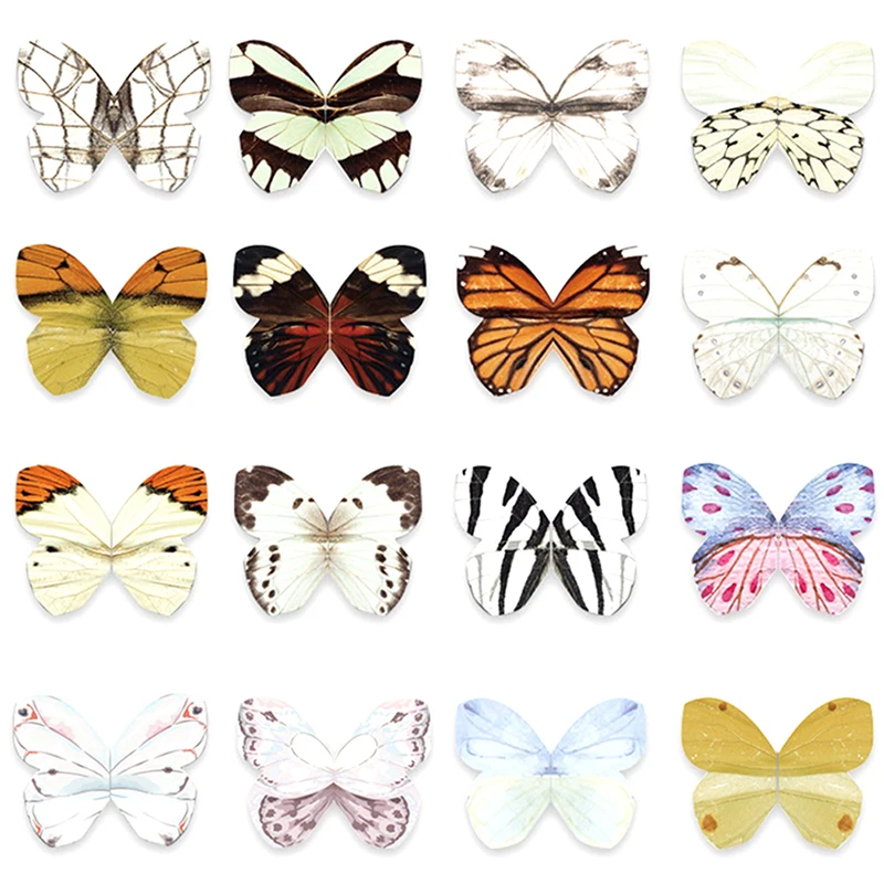 

4pcs/Pack Butterfly Magnetic Bookmarks Magnet Page Markers Foldable Butterfly