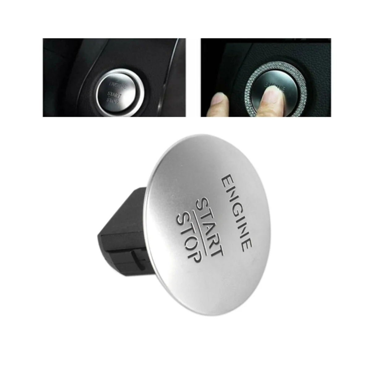 Кнопка запуска автомобиля одно касание переключатель зажигания для Mercedes-Benz