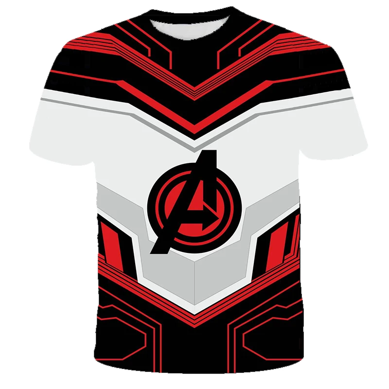 Мужская одежда Marvel Мстители новинка 2021 года летняя футболка с коротким рукавом и