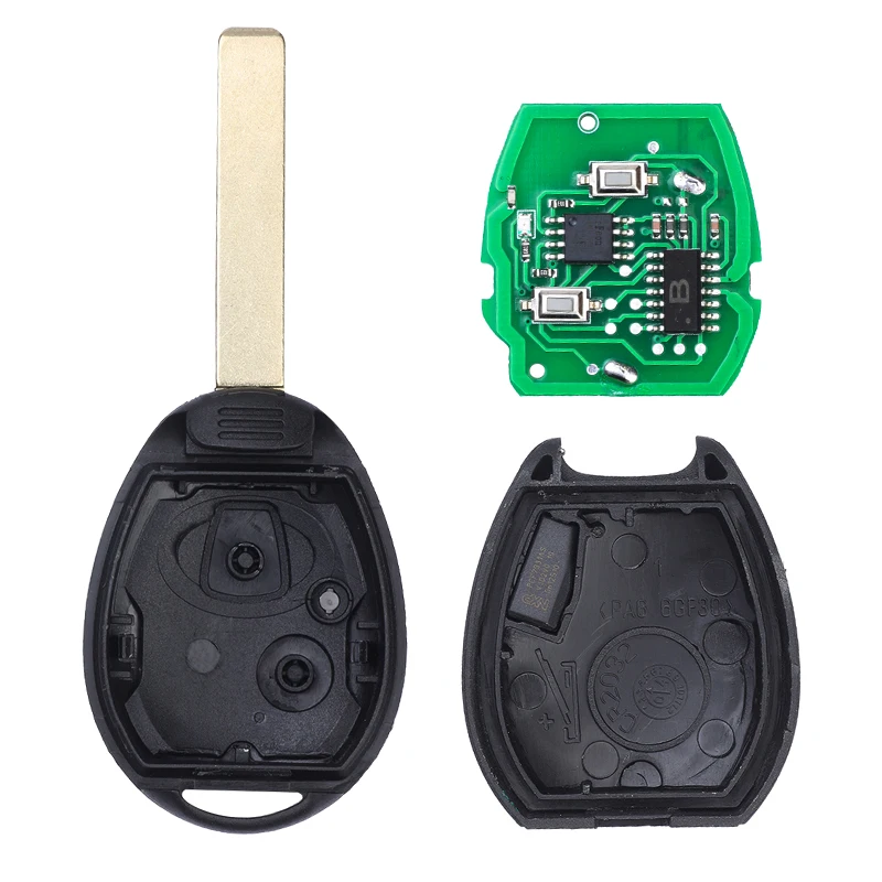 Дистанционный брелок DIYKEY 2 кнопки 315 МГц/433 МГц чип PCF7931 ID73 для Rover 75 Mini Cooper S R50 R53 Hatch