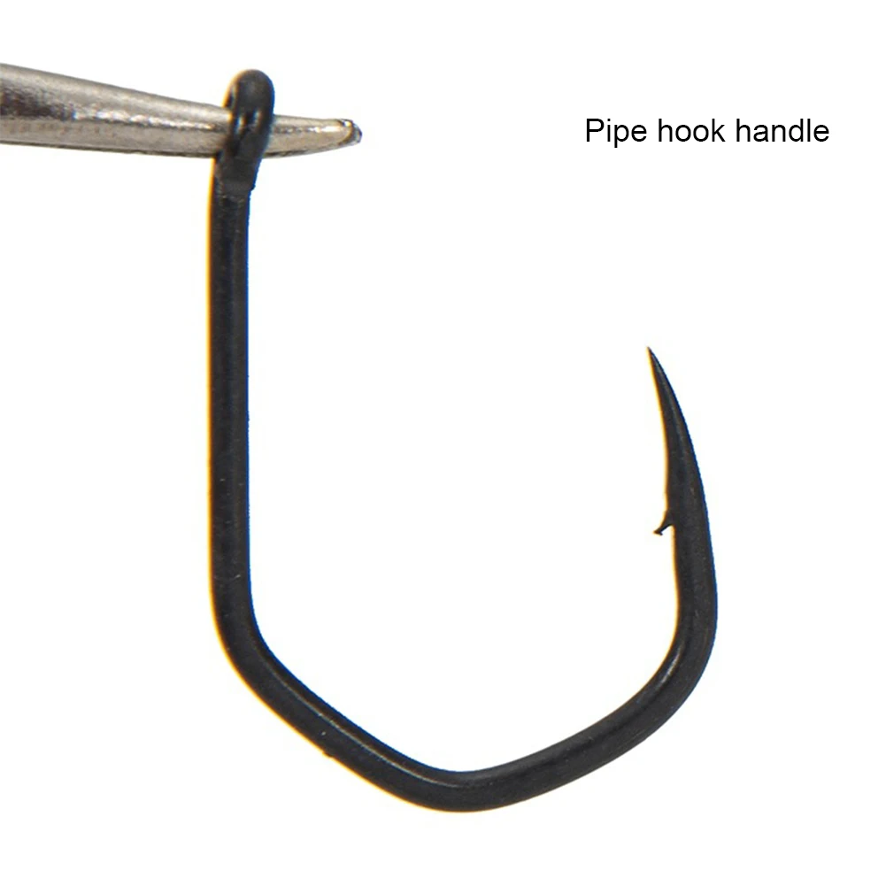 

10 шт., рыболовные крючки из высокоуглеродистой нержавеющей стали