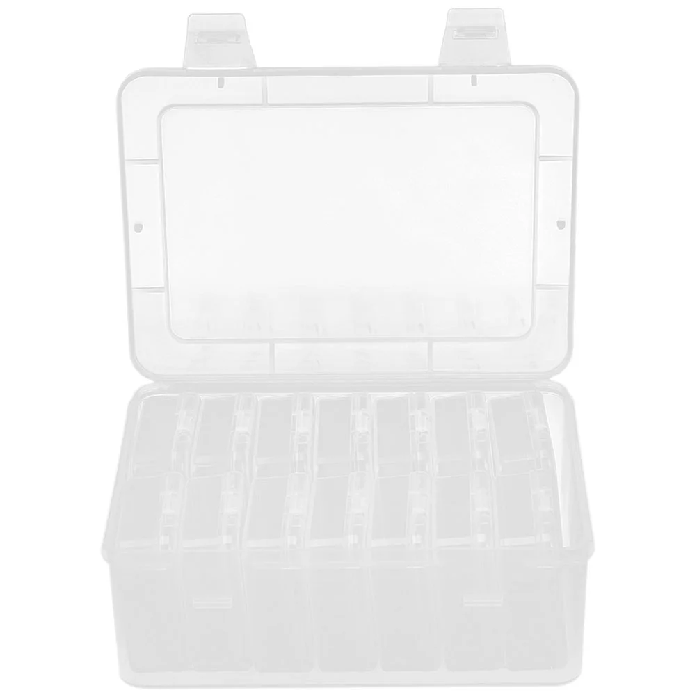 

Clay Storage Box Jewellery Organisers Mini Jewelry Organizer Ear Backs Case Earrings Small Pp Beads