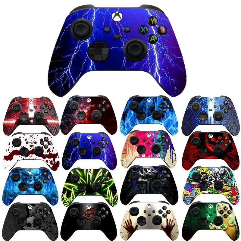 

Protective Stickers Dust-proof Anti-slip Skin Sticker For Xbox Series S/X Controller Gamepad Film Joystick Decal Accessories