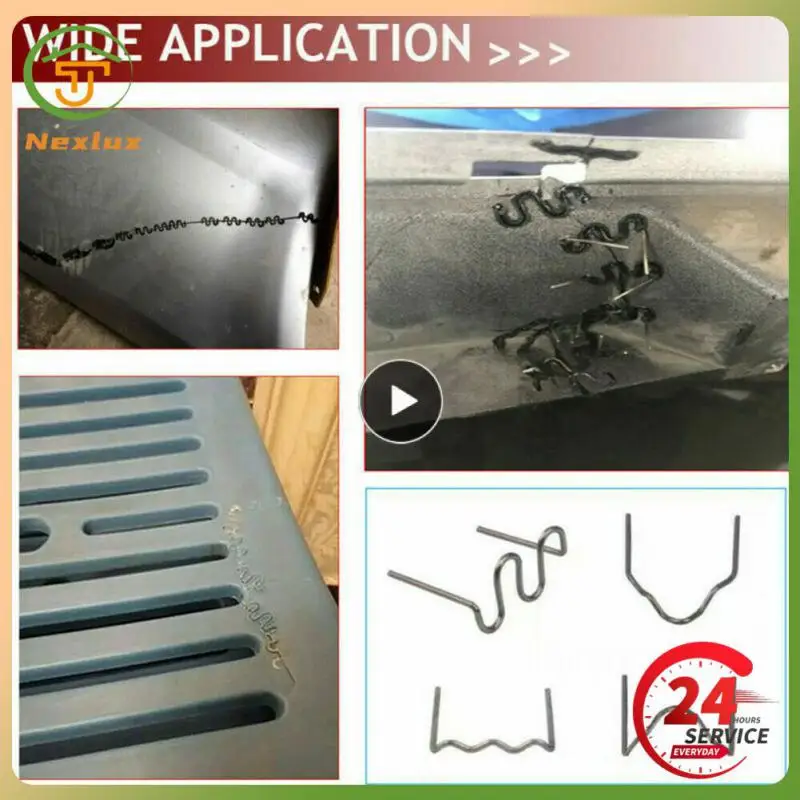 

Tool Plastic Welding Bumper Soldering Bumper Repair Hot Plastic Welder Heat Gun Hot Stapler Iron Staples S Wave Staples