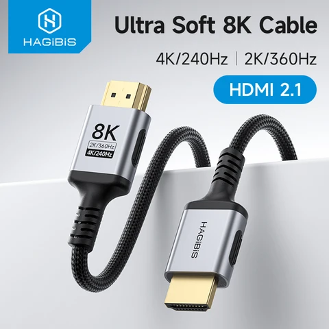 Кабель HDMI Hagibis 8K