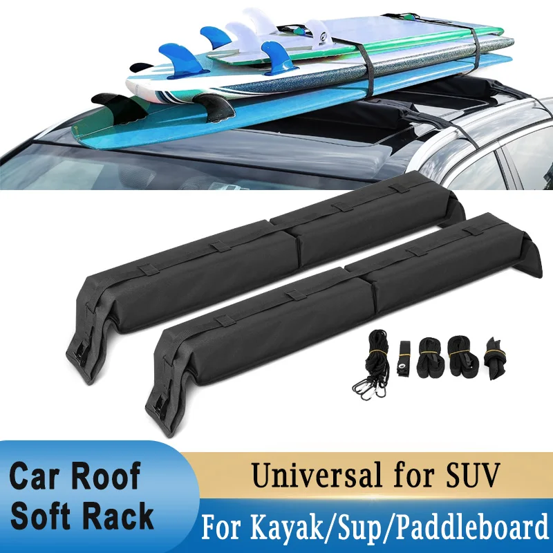 Universal Car Roof Luggage Soft Rack Pads for Kayak/Sup/Padd