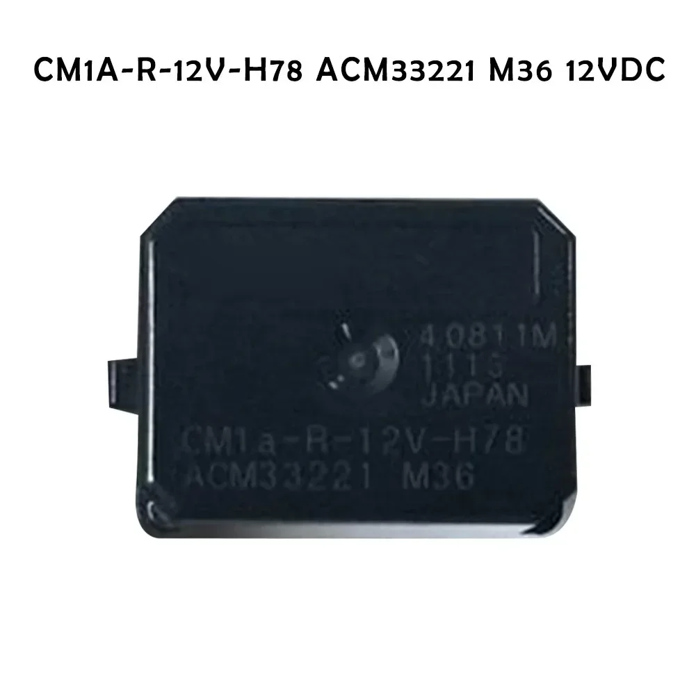Многофункциональное 4-контактное черное реле CM1A-R-12V-H78 ACM33221 M36 12 В постоянного тока