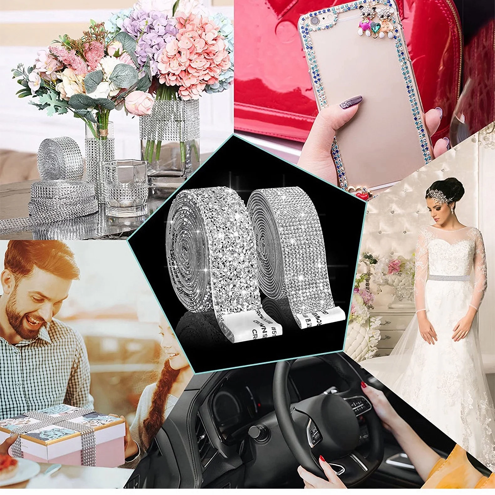 Самоклеящаяся алмазная лента