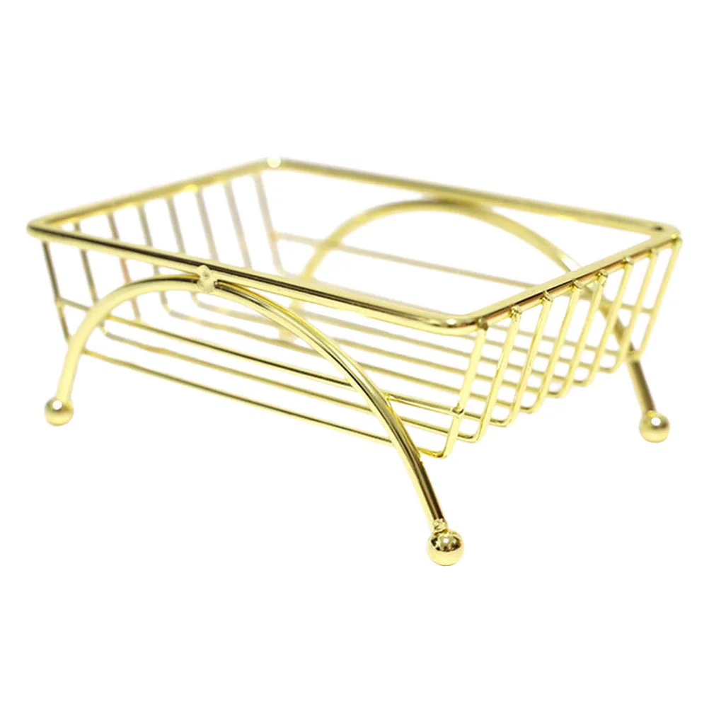 

Wire Organizer Sponge Holder Countertop Sponge Brush Dish Rack Drainer for Bathroom Shower Kitchen