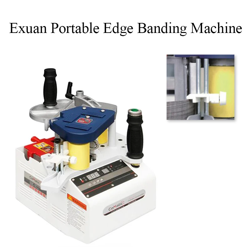 Портативный Кромкооблицовочный станок автоматический склеивающий для дерева и