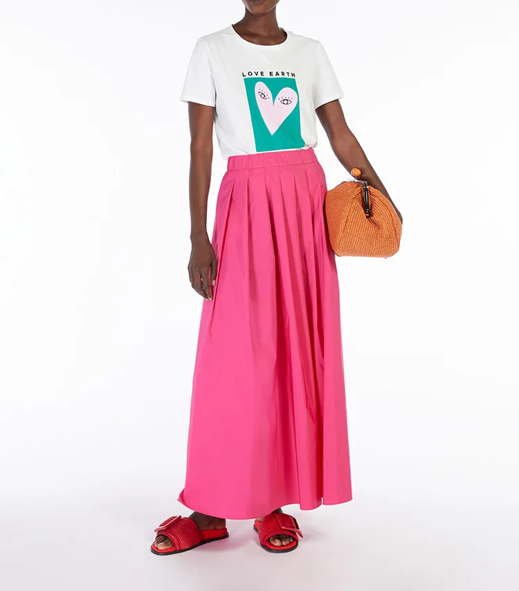 

22 Fashion Classic Trendy luxury design new summer women's wear Love eyes letter printed white cotton short sleeve T-shirt