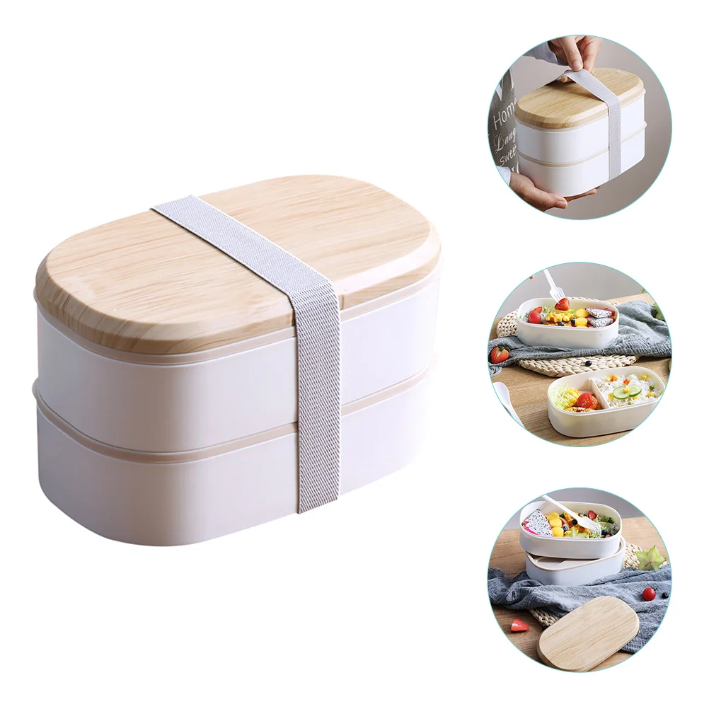 

Microwave Heated Food Container Food Bento Box for Worker Student
