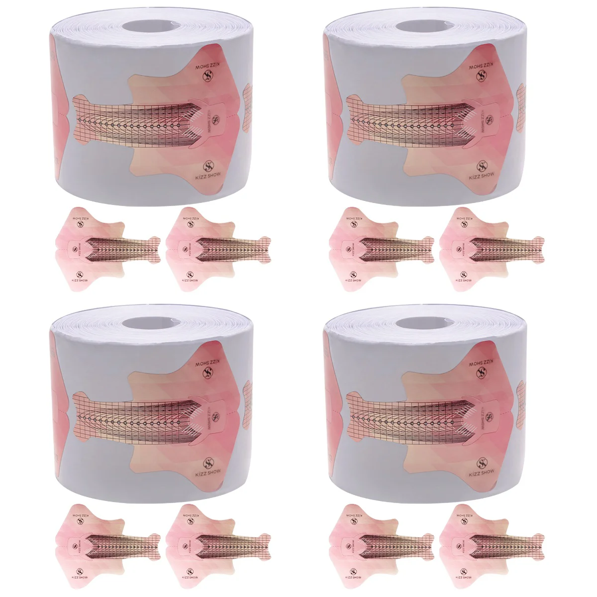 

Nail Extension Paper Holder Extended Stickers Form Supply Guide DIY Tools Tips