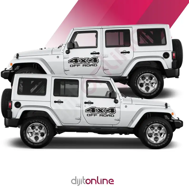 

2PCS2pcs 4x4 Off Road Car Decal Sticker - Off Road