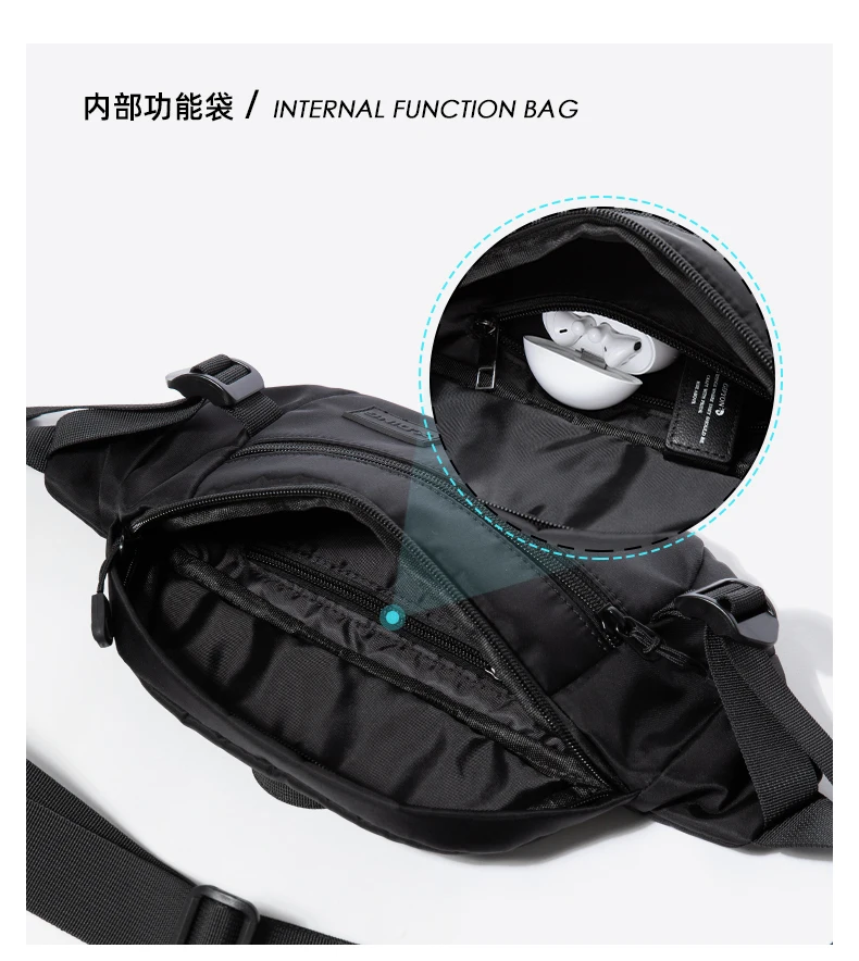 Oxford Waterproof Vintage Hombre Cross Body Bag Outdoor Casual Multifuction Bag For Teenage Soft Shoulder Strap High Quality Bag