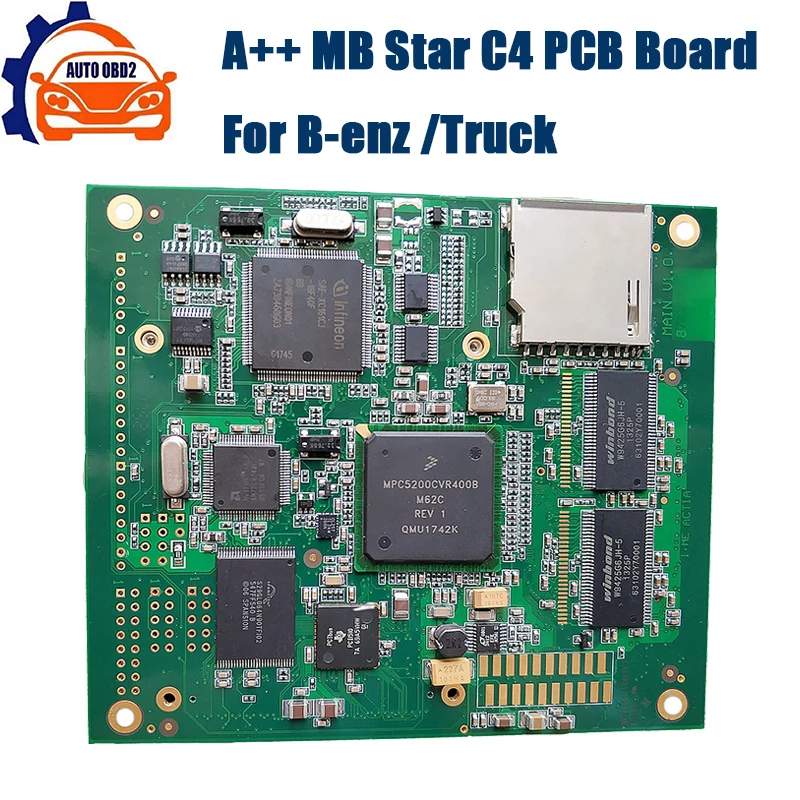 

2023 MB STAR C4 Main Unit PCB Board SD Full Chip MB STAR C4 DOIP PRO SD Connect Mother Board For Truck B-enz Car Diagnostic Tool