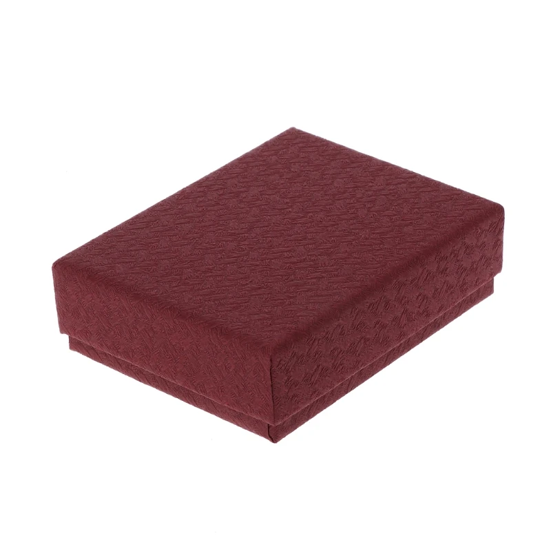 

Kraft Paper Square Gift Boxes Jewelry Packaging For Earrings Necklaces Bracelets