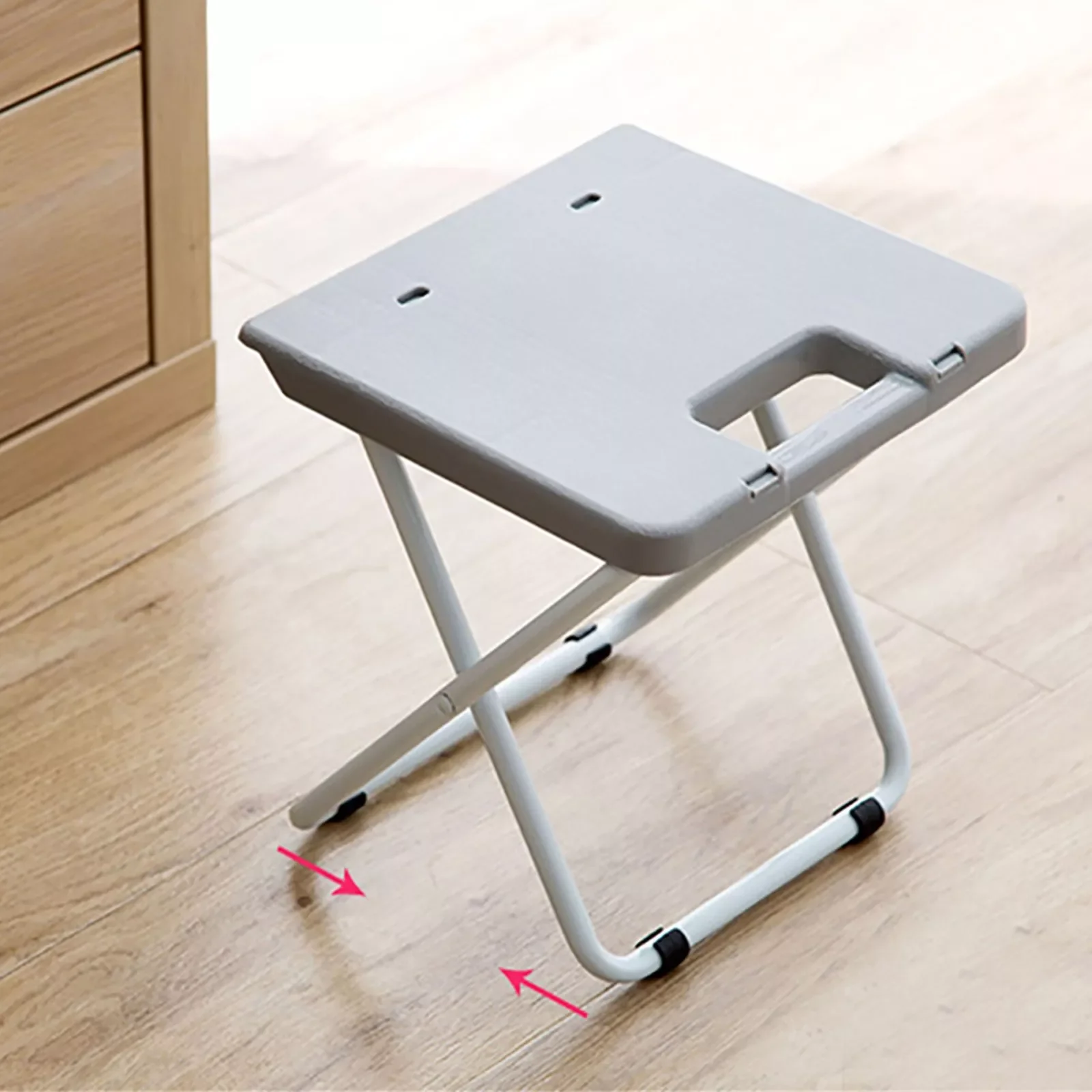 

Circular Couch for Living Room Stool Portable Folding Bench Plastic Computer Chairs for Adults Comfortable with Lumbar Support