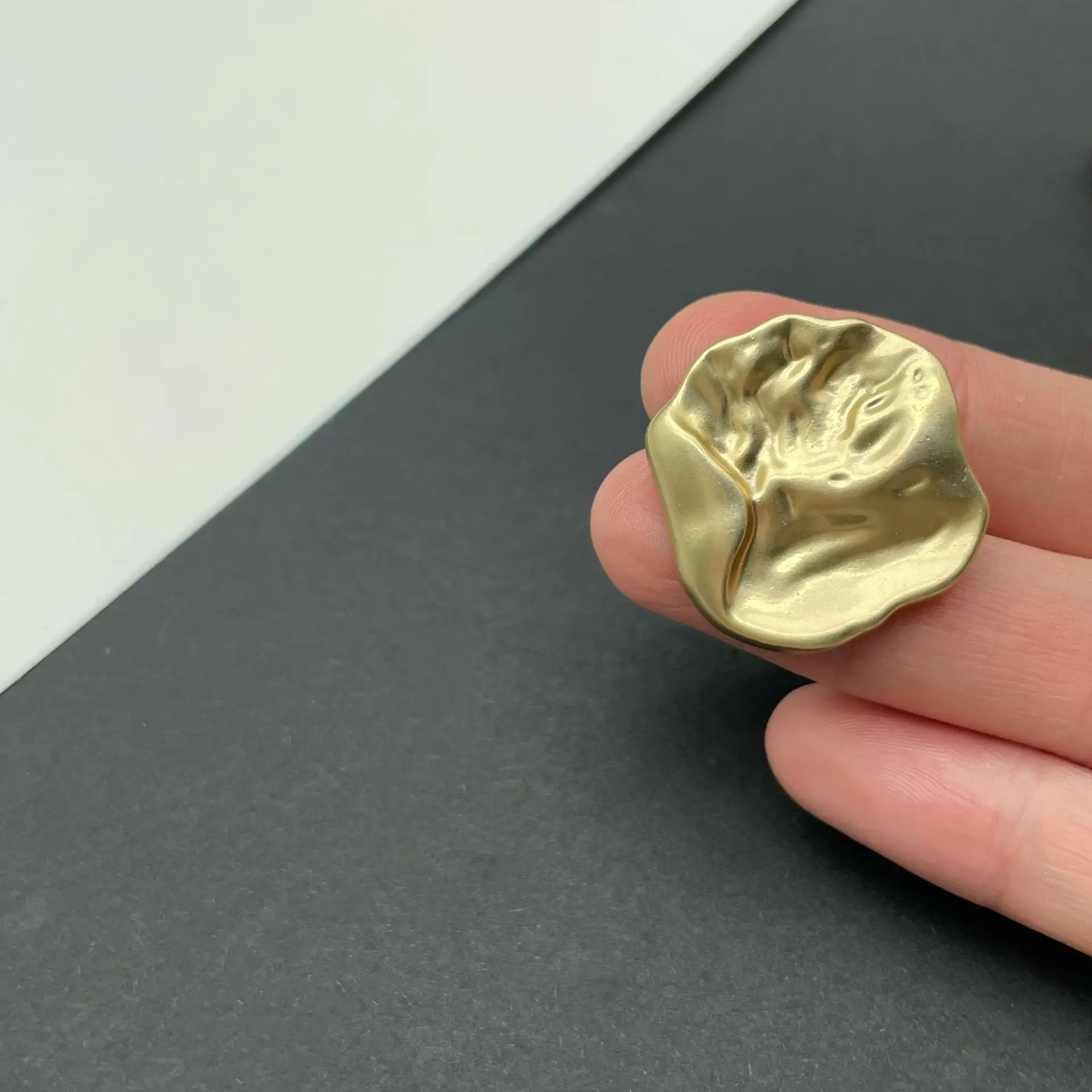 6 шт./партия двусторонние пуговицы из металла 35/25/18 мм