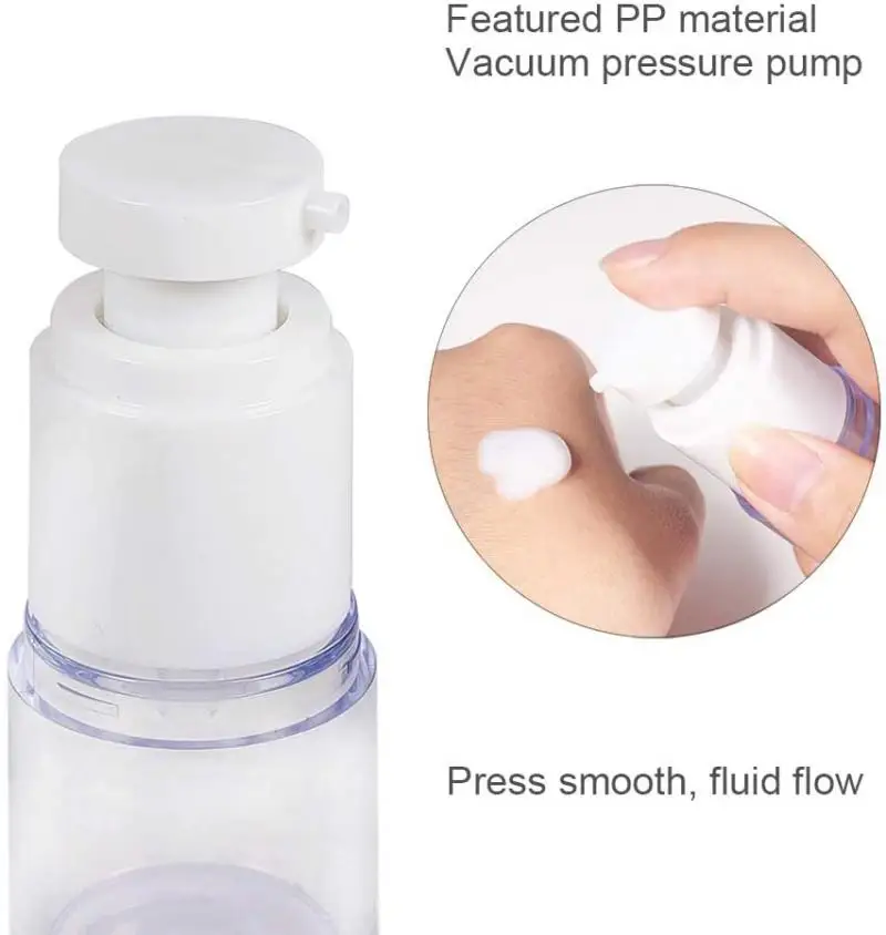 Вакуумный пластиковый флакон с 3 воронками и вакуумным насосом |