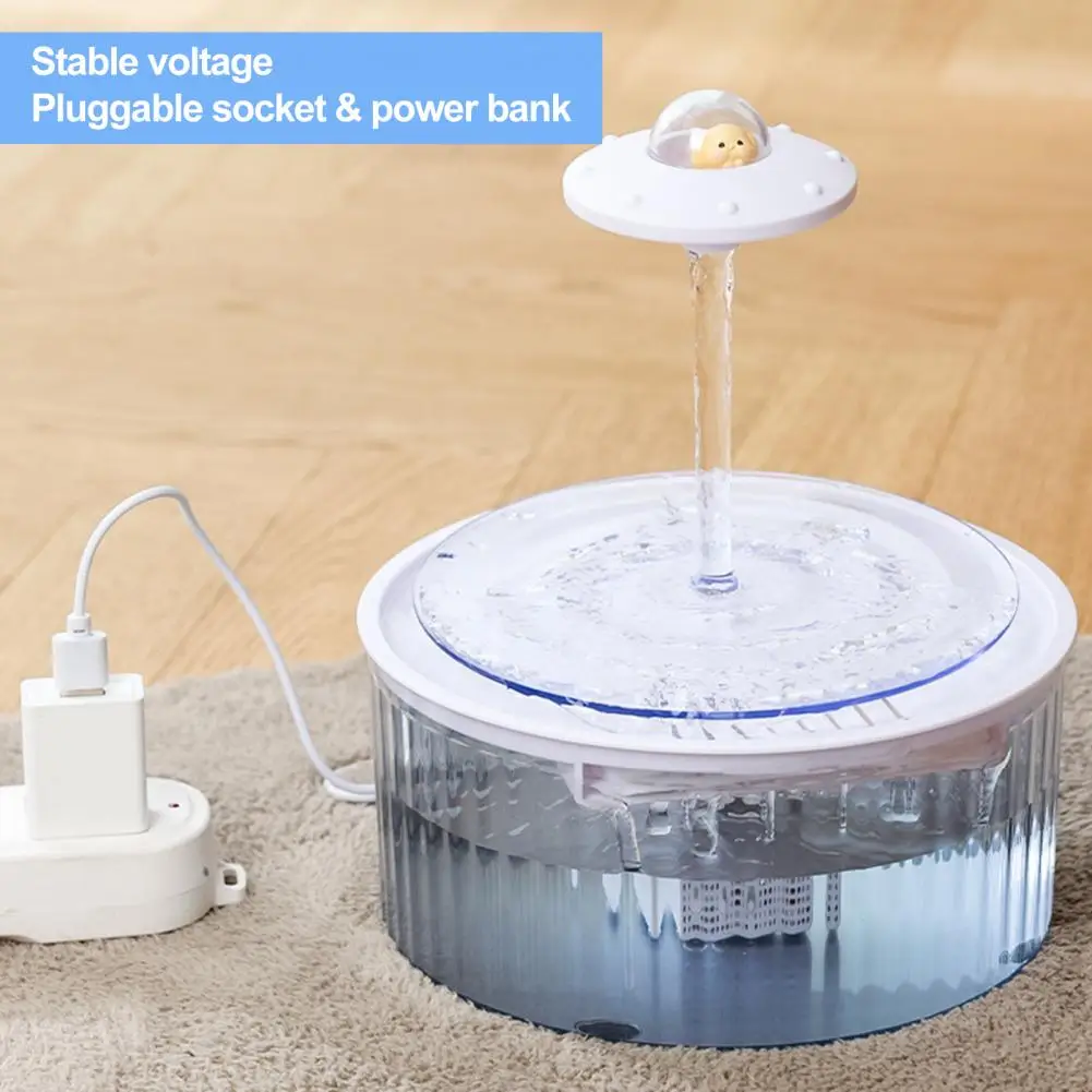 

3l Capacity Cat Water Fountain Capacity Cat Water Dispenser with Intelligent Filtration Low Noise Design Attractive Flying