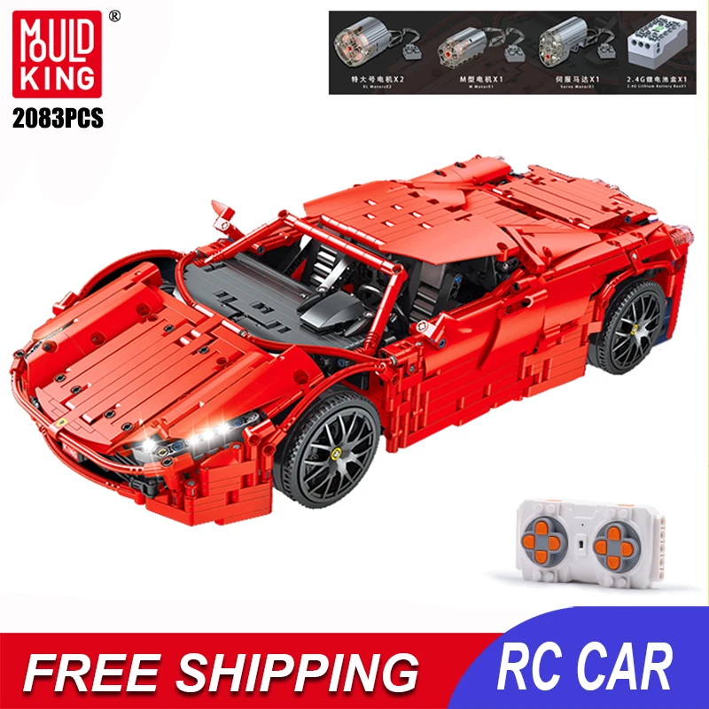 

Mould King Formula Racing Rc Vehicles Building Blocks 2083pcs Car Model Remote Control Diy Moc Bricks Assembly Kit Toy