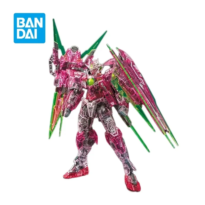 Оригинальная Bandai RG 1/144 THE GUNDAM BASE LIMITED 00 QAN[T] FULL SABER [TRANS-AM CLEAR] аниме Сборная модель