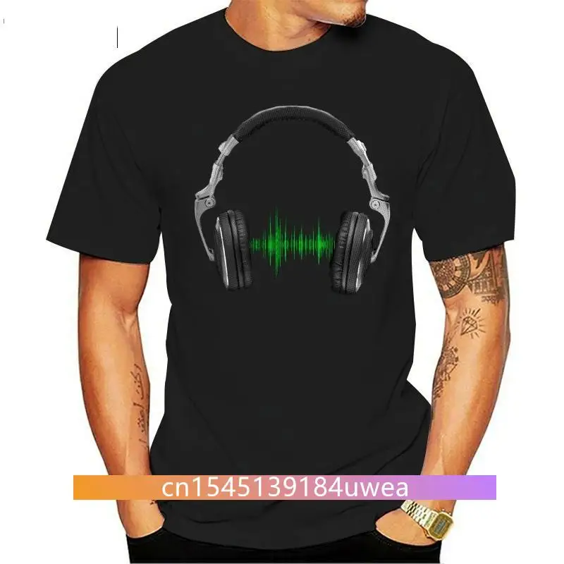 Makaya Music Dj Men's T-Shirt Headphones