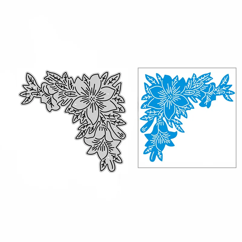 Новые объятия рекламные цветы металлическая высечка шаблон для скрапбукинга