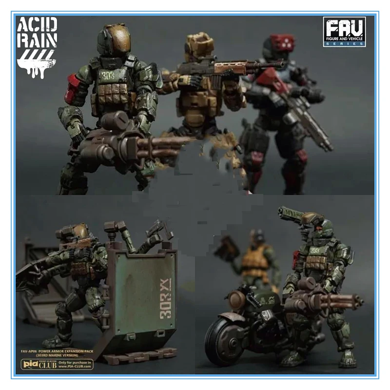 

Усилитель усилителя мощности Acid Rain War 1:18A P06 (303-я морская версия) 3,75 дюймов для коллекции