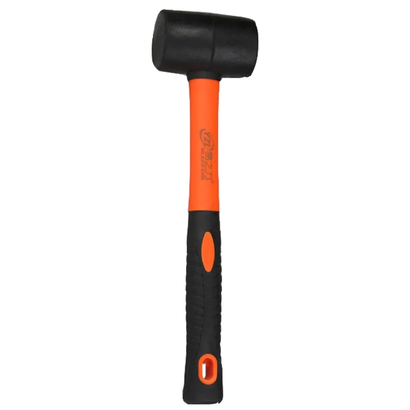 

Portable Rubber Hammer Durable Rubber Mallet Hammer for Woodworking Tent Stakes