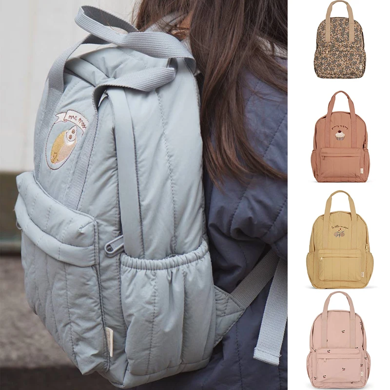

Children's school bag cute kindergarten backpack retro style banana boy girl mom baby travel bag gift