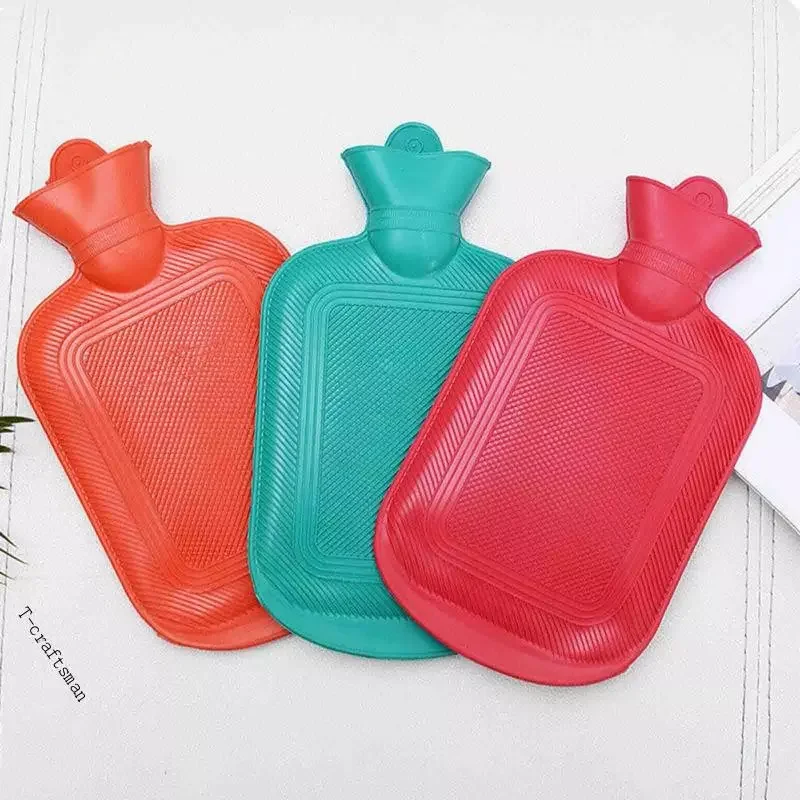 

500ml Water Injection Rubber Hot Water Bottle Thick Hot Water Bottle Winter Warm Water Bag Hand Feet Warmer Warm supplies