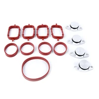 4 sets diesel swirl flap blanks bungs intake gaskets kit for bmw m47e46 320d 330d 525d 530d cyl head valve cover gasket