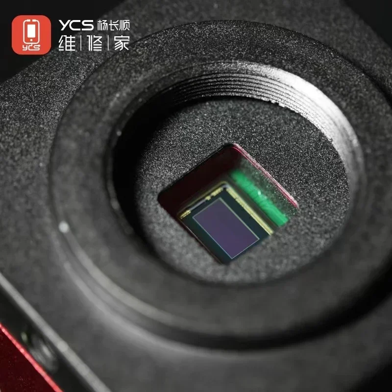 YCS промышленная камера для микроскопа 4K красная с высоким пикселем микроскоп