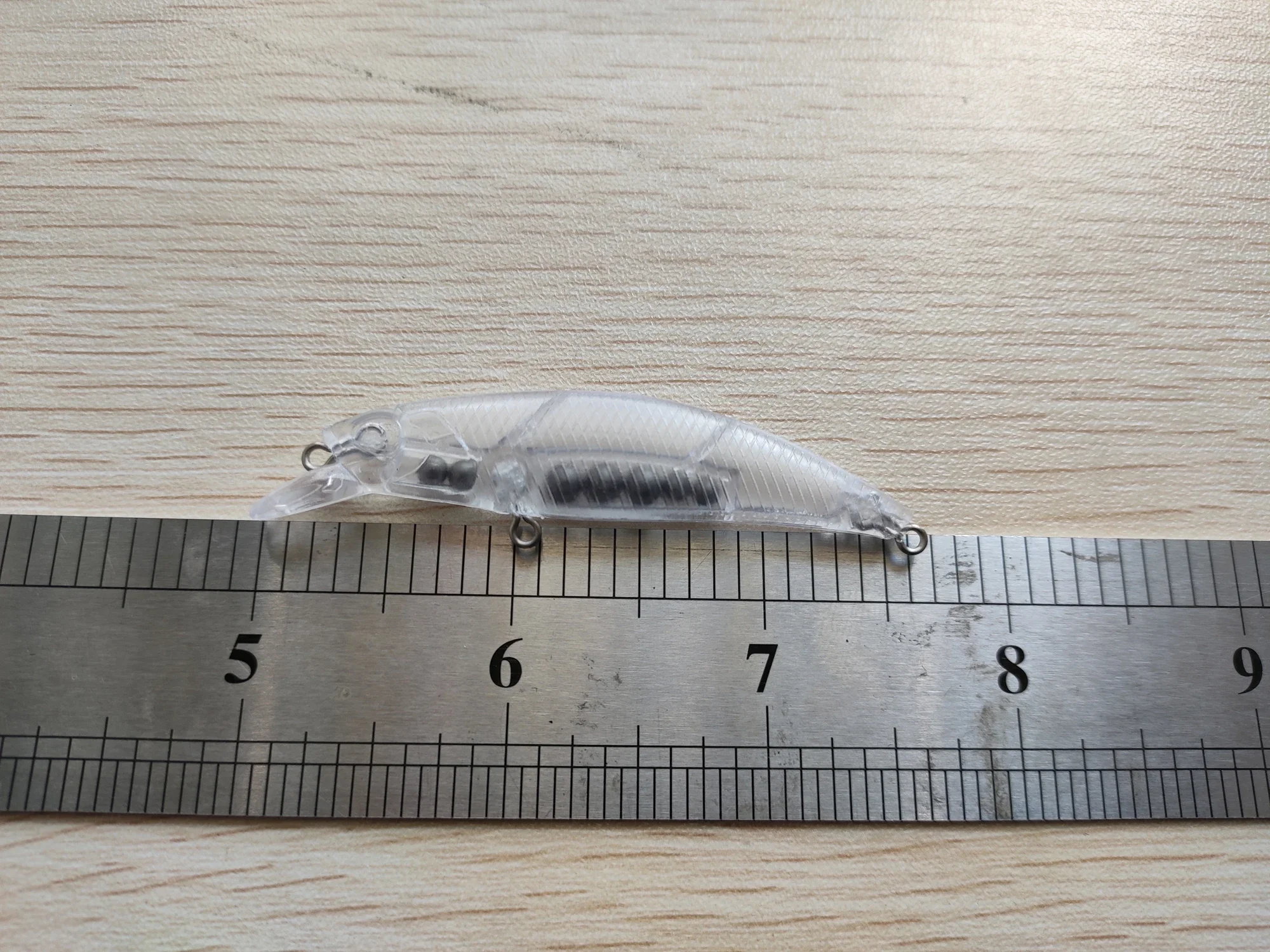 10 шт. неокрашенная пустая приманка для рыбалки корпус гольяна твердые приманки