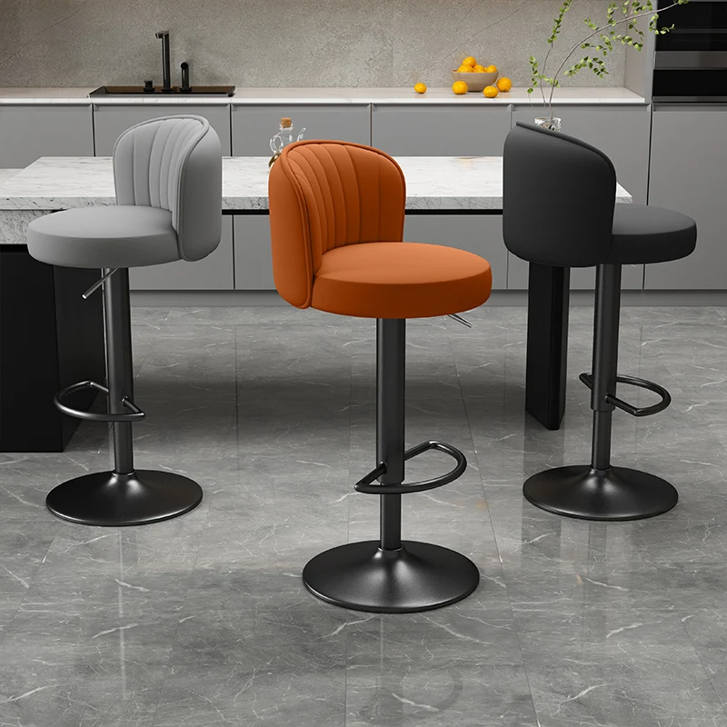 Рисунок 2 - Современный барный стул из искусственной кожи